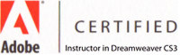 Certified DW CS3 instructor